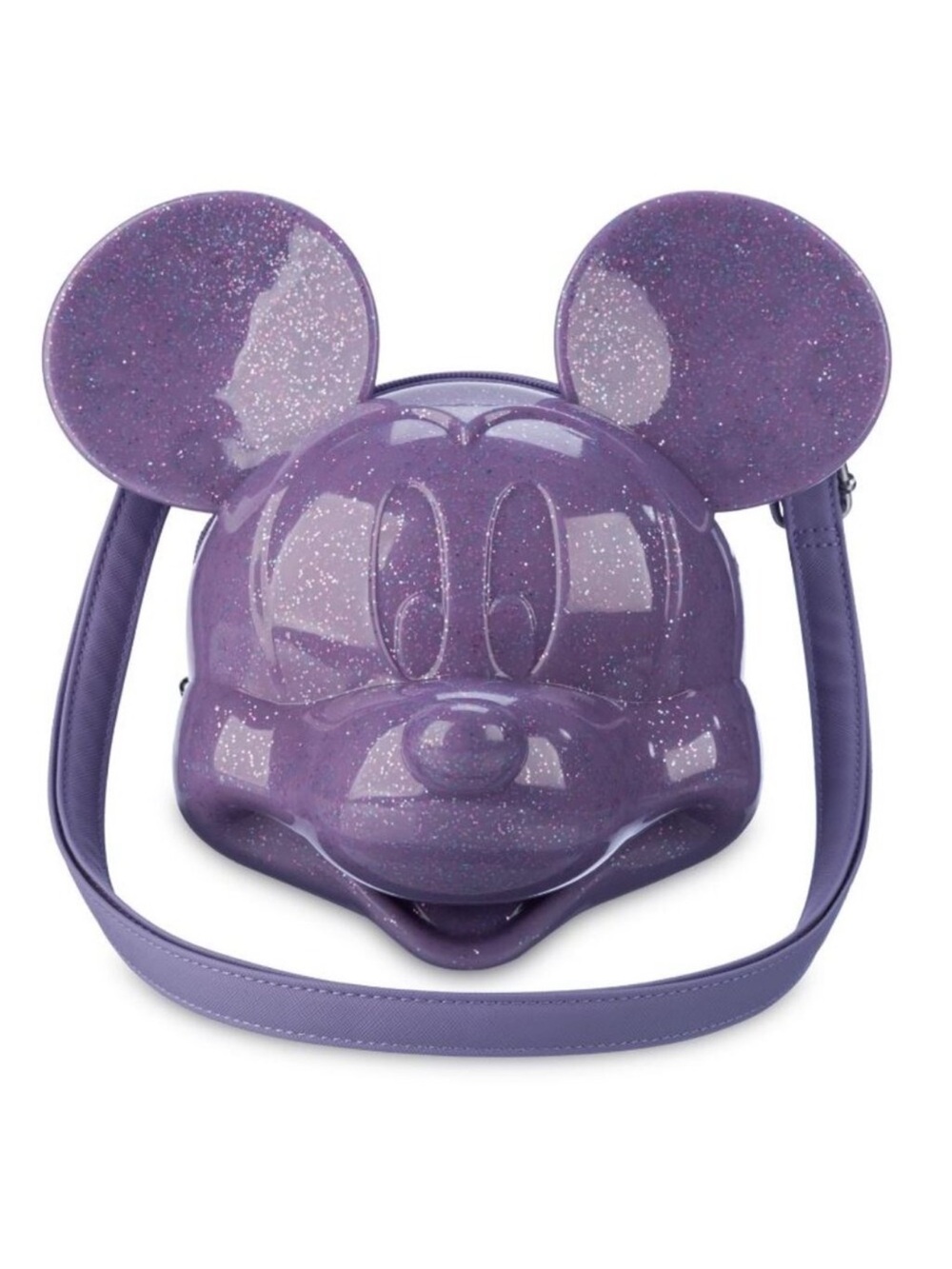 Loungefly Disney Parks Mickey Mouse Molded face Crossbody Bag New